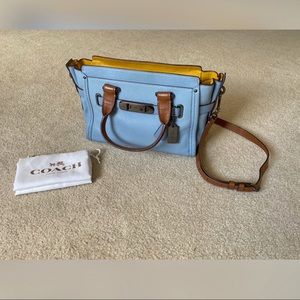 Coach Light Blue purse